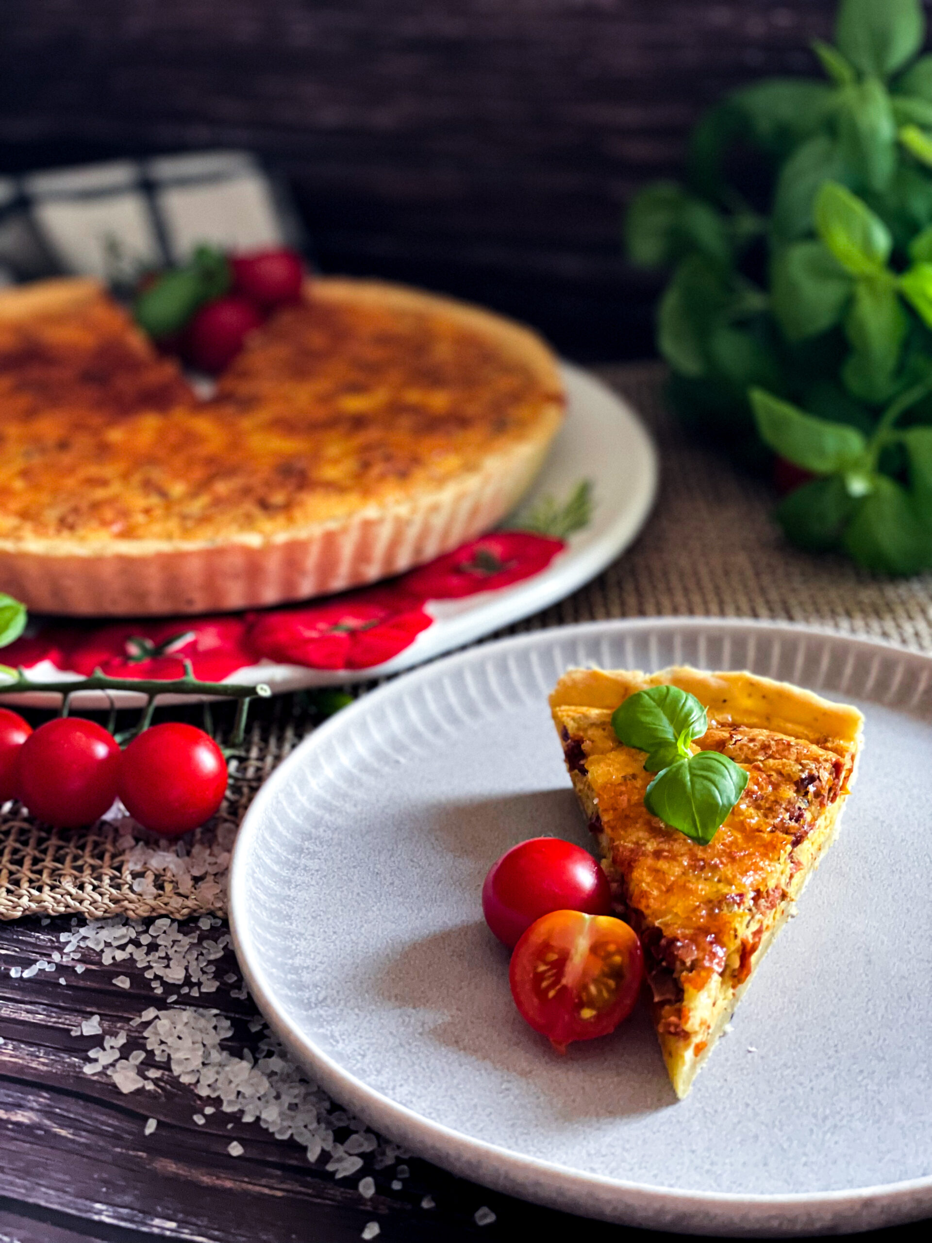 mediterrane Quiche