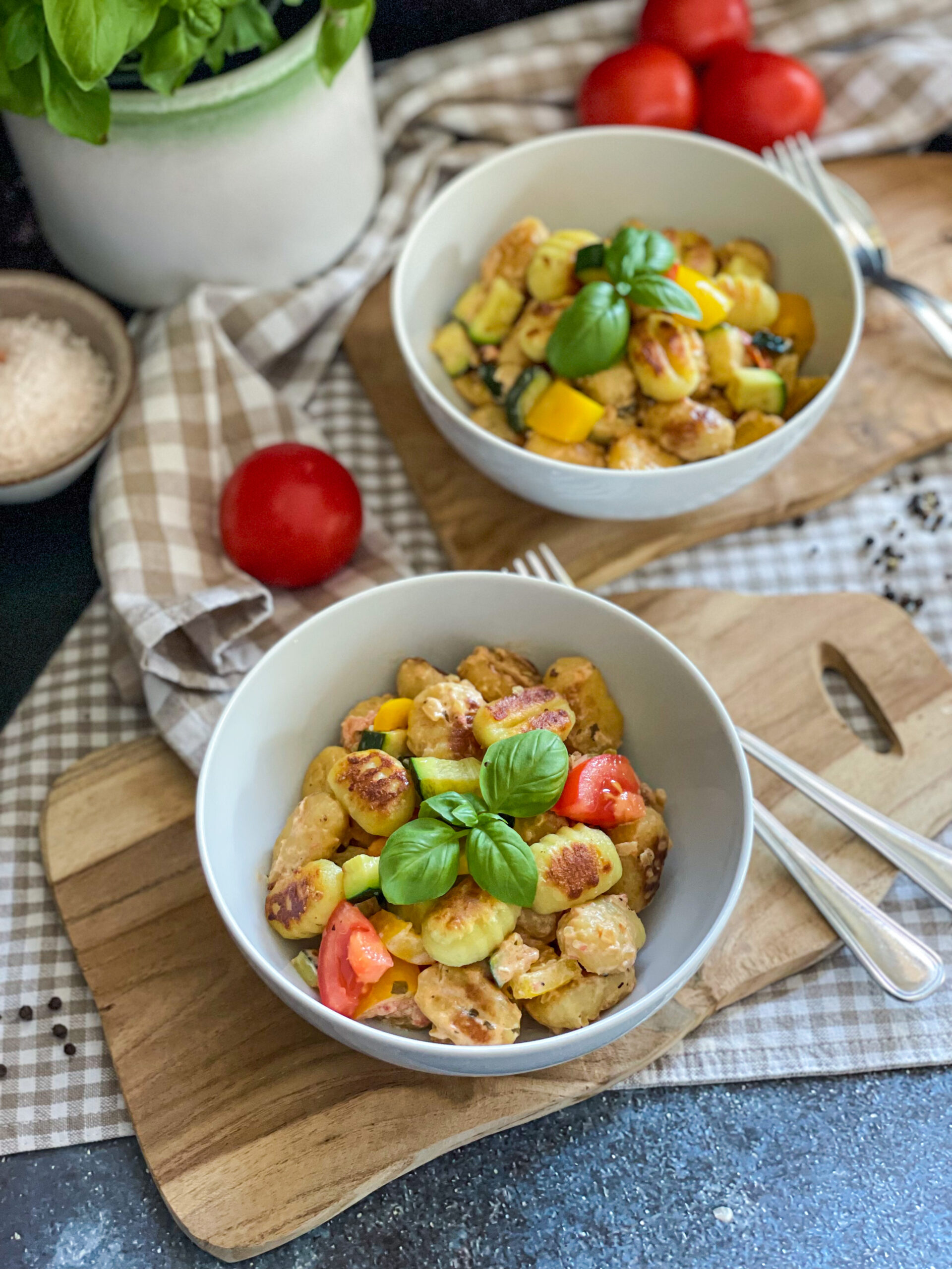 Gnocchi-Gemüse-Pfanne